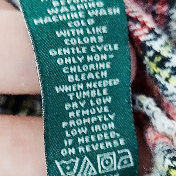 Was Ralph Lauren Plaid Flannel Sllep pant sz L - Picture 3 of 4